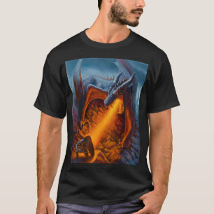 Camiseta escura de combate a incêndios
