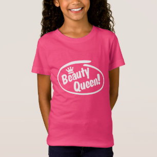 Camiseta Escura Rainha da Beleza