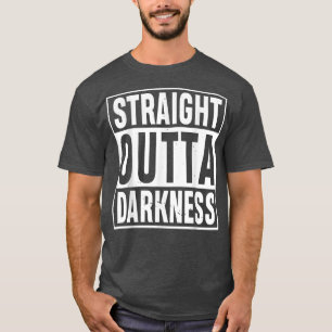 Camiseta Escuridão do hetero para qualquer pessoa sem escur
