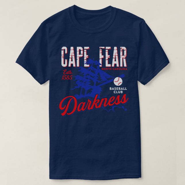 Camiseta Escuridão do Medo do Cabo (Frente do Design)