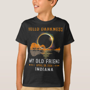 Camiseta Escuridão Meu Antigo Amigo Total Eclipse 2024 Indi