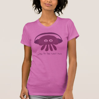 Camiseta Escute o t-shirt funky das medusa do lilac da