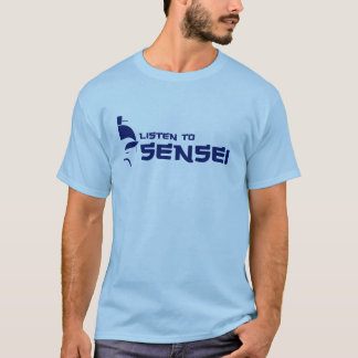 Camiseta Escute Sensei (marinho/azul)