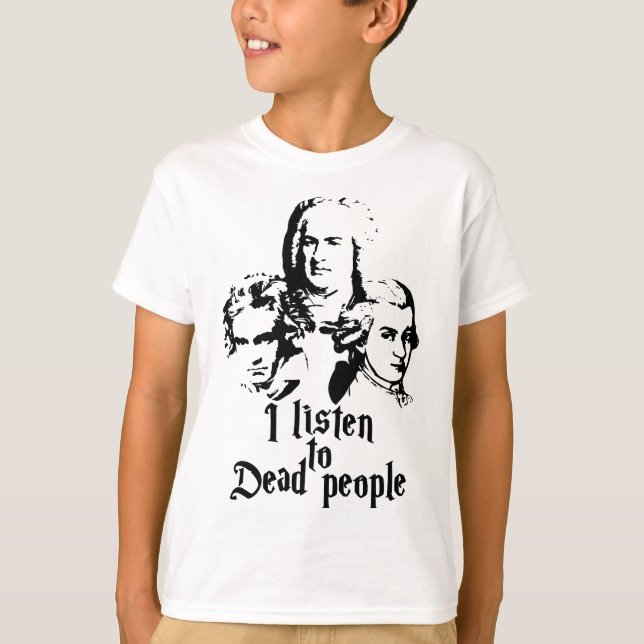 Camiseta Escuto O Pessoas Mozart Bach Beethoven Clas (Frente)