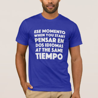 Camiseta Ese Momento quando você começar o estudante da