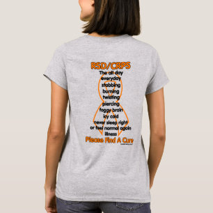 Camiseta Esfaqueando queimando Twisting...RSD/CRPS