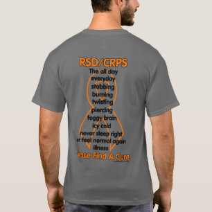 Camiseta Esfaqueando queimando Twisting...RSD/CRPS