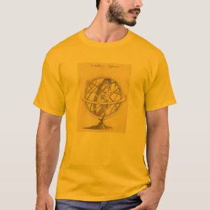Camiseta Esfera Armilar, Globo de astronomia girat