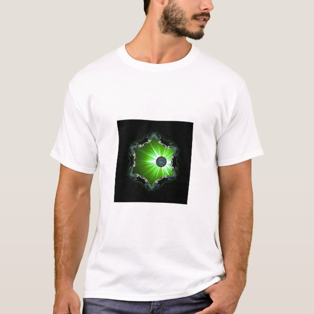 Camiseta Esfera Energética Através Do Portal Fratural (Frente)