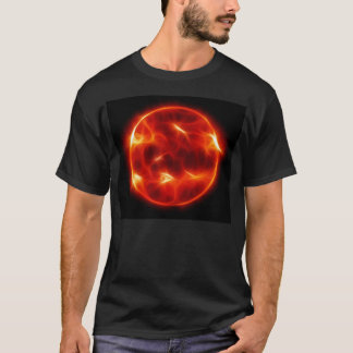 Camiseta Esfera solar da estrela do solenóide de Sun