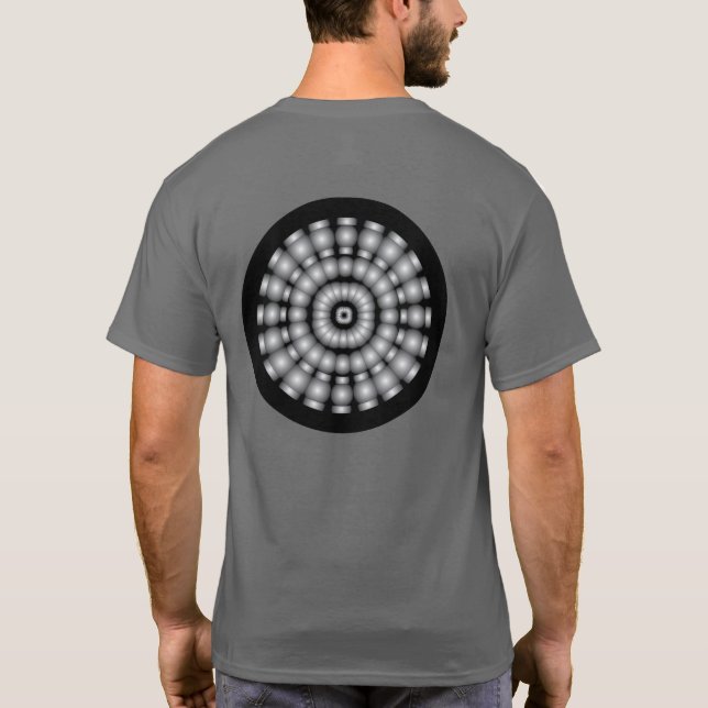 Camiseta Esferas Psicodélicas (Verso)