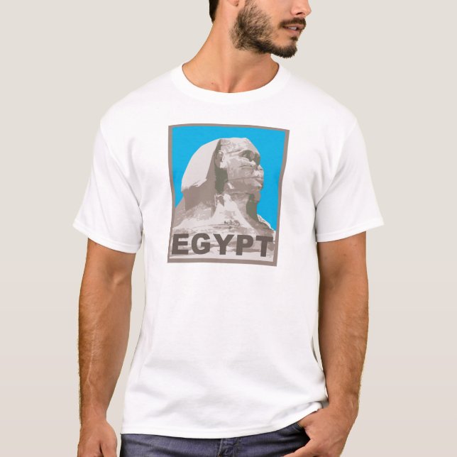 Camiseta Esfinge de Egipto (Frente)