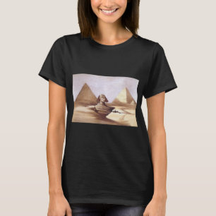Camiseta Esfinge Excelente, Pirâmides de Giza