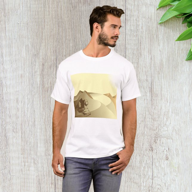 Camiseta Esfinge No Deserto (Criador carregado)