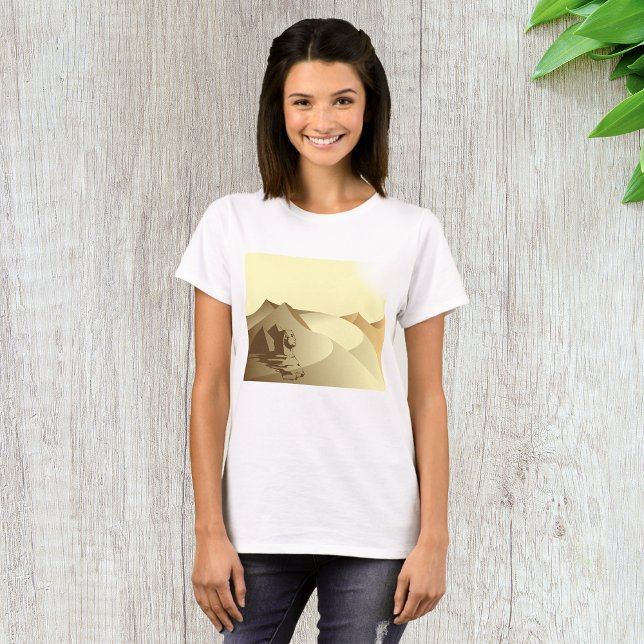 Camiseta Esfinge No Deserto (Criador carregado)