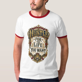 Camiseta Esforce-se Pela Vida Que Você Quer - Coroa de Leão