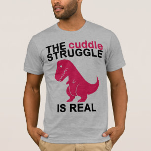 Camiseta Esforço do afago de T-Rex