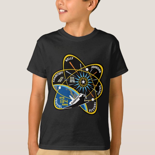 Camiseta Esforço do STS 134 (Frente)