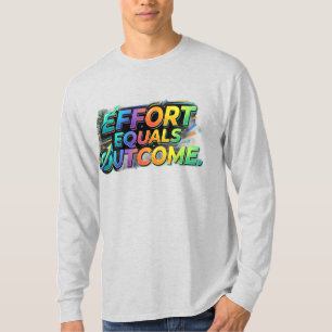 Camiseta Esforço É Igual ao Resultado