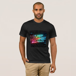 Camiseta Esforço Silencioso, Resultados Ousados – Citação d