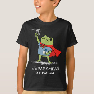 Camiseta Esfregaço de Papanicolau ao Amanhecer Espéculo de