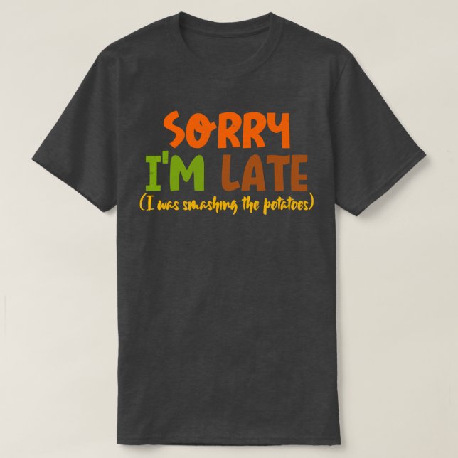 Camiseta Esfregando As Batatas (Frente do Design)