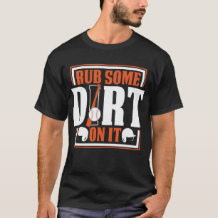Camiseta Esfregar Alguma Sujeira Nele Baseball