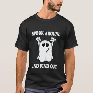 Camiseta Esfregue-se e descubra o fantasma do halloween