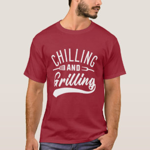 Camiseta Esfriando E Grelhando