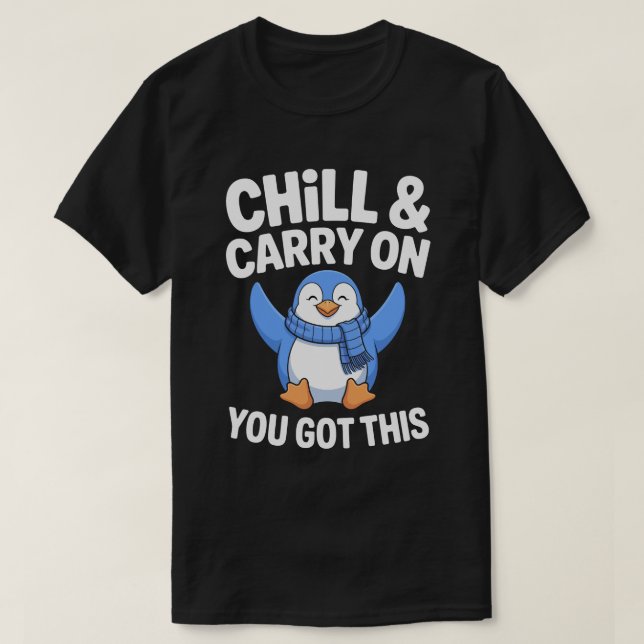 Camiseta Esfrie e Continue (Frente do Design)