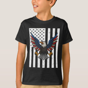 Camiseta Esfrie o Quarto Fora Piada Esqueleto 4 de Julho Pa