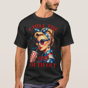 Camiseta Esfrie O Quatro Desde 1776 Liberdade Americana 4