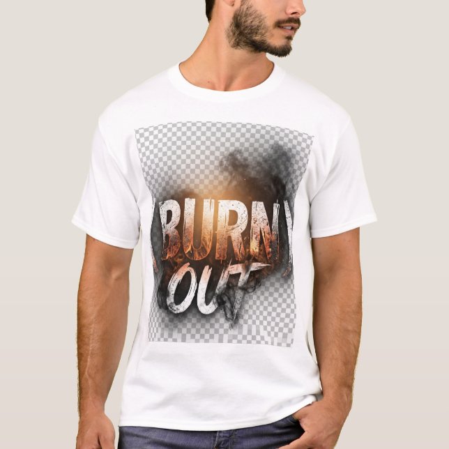 Camiseta ESGOTAMENTO | Recuperação de Burnout (Frente)
