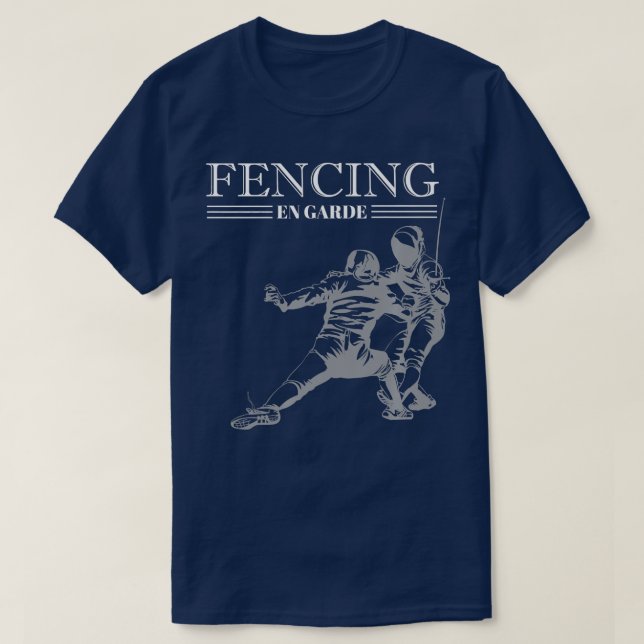 Camiseta Esgrima De En Garde (Frente do Design)