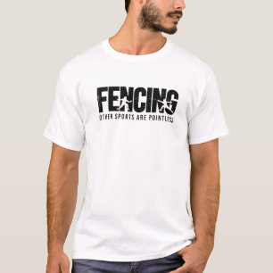 Camiseta Esgrima De Outros Esportes É Fencer Epee Mar Sem