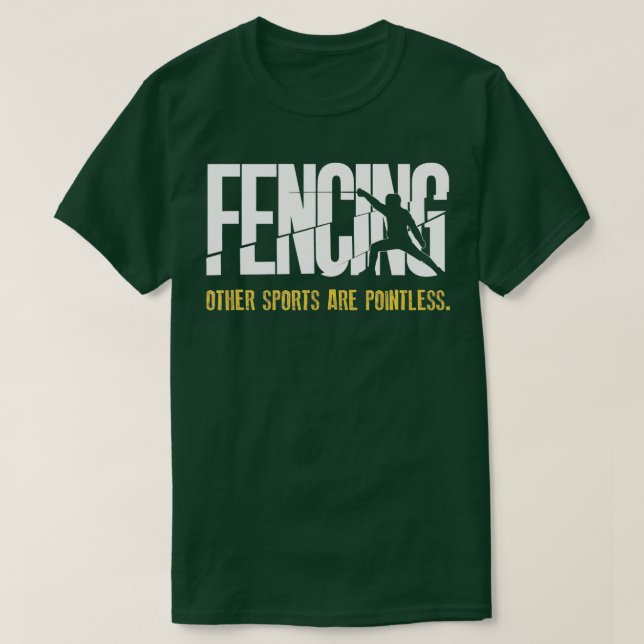 Camiseta Esgrima De Outros Esportes São Fencer Epee Fen Sem (Frente do Design)