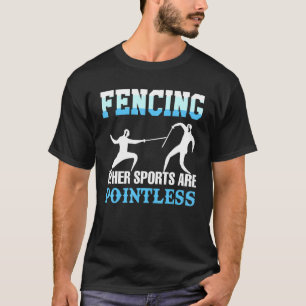 Camiseta Esgrima De Outros Esportes São Roupa De Fencer Sem