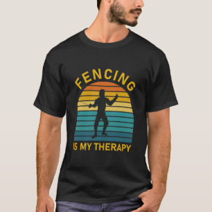 Camiseta Esgrima É Minha Terapia