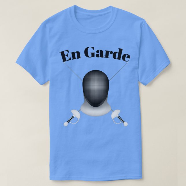 Camiseta Esgrima En Garde (1) (Frente do Design)