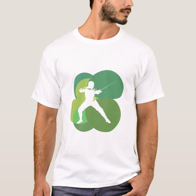 Camiseta Esgrima Epee Fencer (Frente)