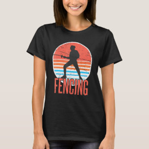 Camiseta Esgrima Esportiva Espadas Atletas