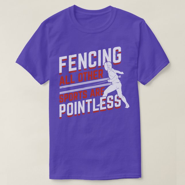 Camiseta Esgrima Esportiva Fencer Gift (Frente do Design)