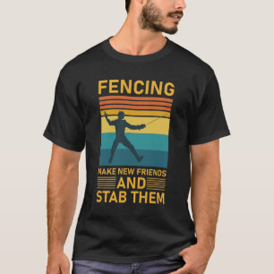 Camiseta Esgrima faz novos amigos e os apunhala - Cerca