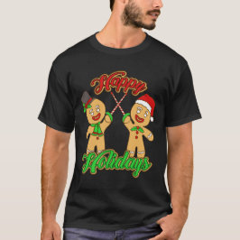 Camiseta Esgrima Natal Gingerbird Men Natal Natal Natal Nat