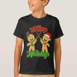 Camiseta Esgrima Natal Gingerbird Men Natal Natal Natal Nat