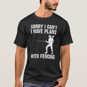 Camiseta Esgrima Para Homens Esportes De Espadas De Fencer