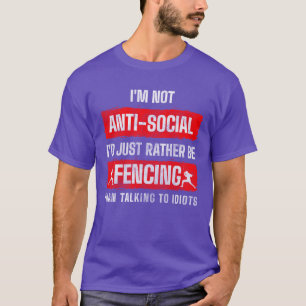 Camiseta Esgrimista Esporte Esgrima Hobby família