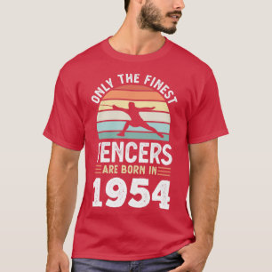 Camiseta Esgrimistas, nascer 1954, Presente de cerca de 70