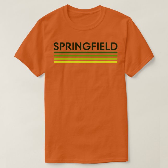 Camiseta Esguicho de Springfield (Frente do Design)