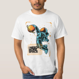 Camiseta Eslam Dunk Espacial Divertido